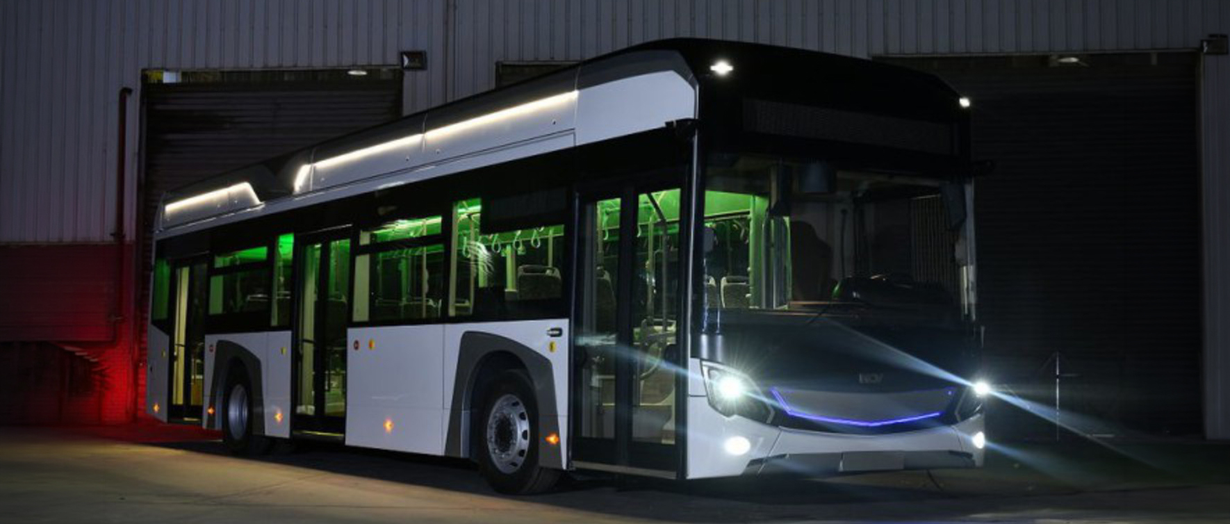 MCV’s first fully electric 12-meter low-floor bus